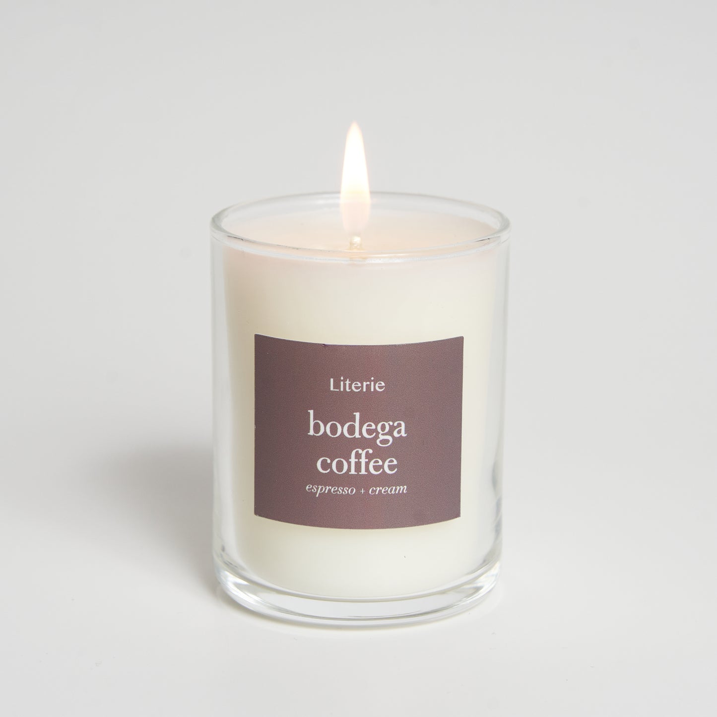 bodega coffee 2 ounce candle jar.