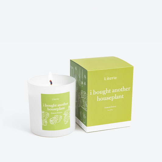 i bought another houseplant candle