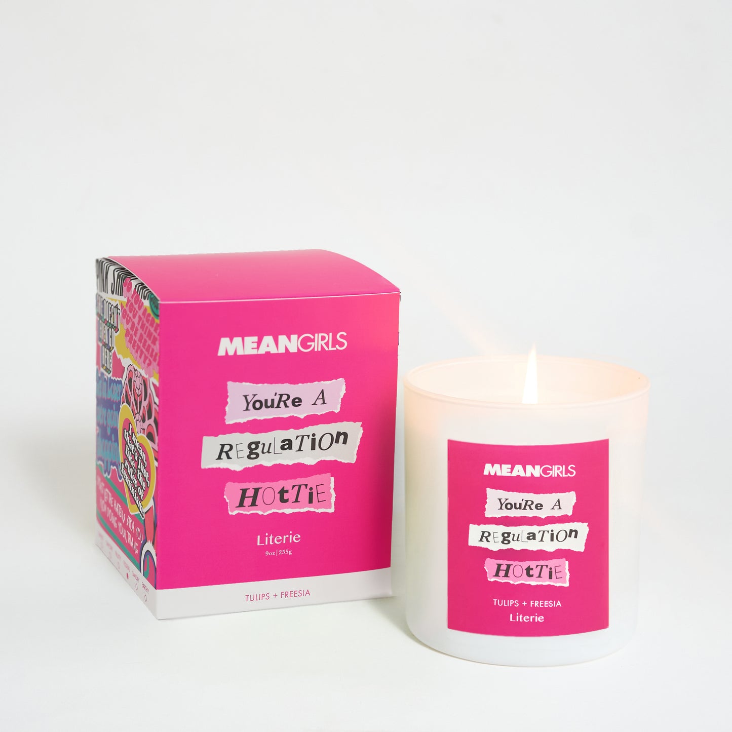You're a regulation hottie Mean Girls candle with box.