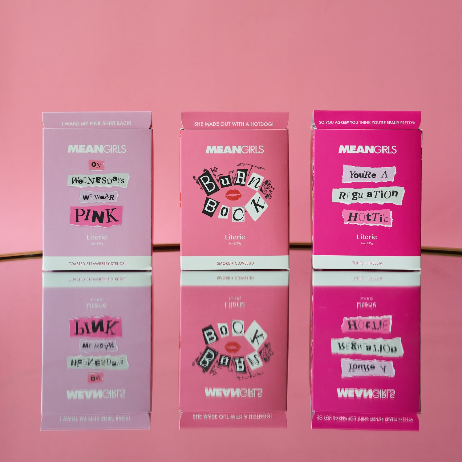 mean girls candle set