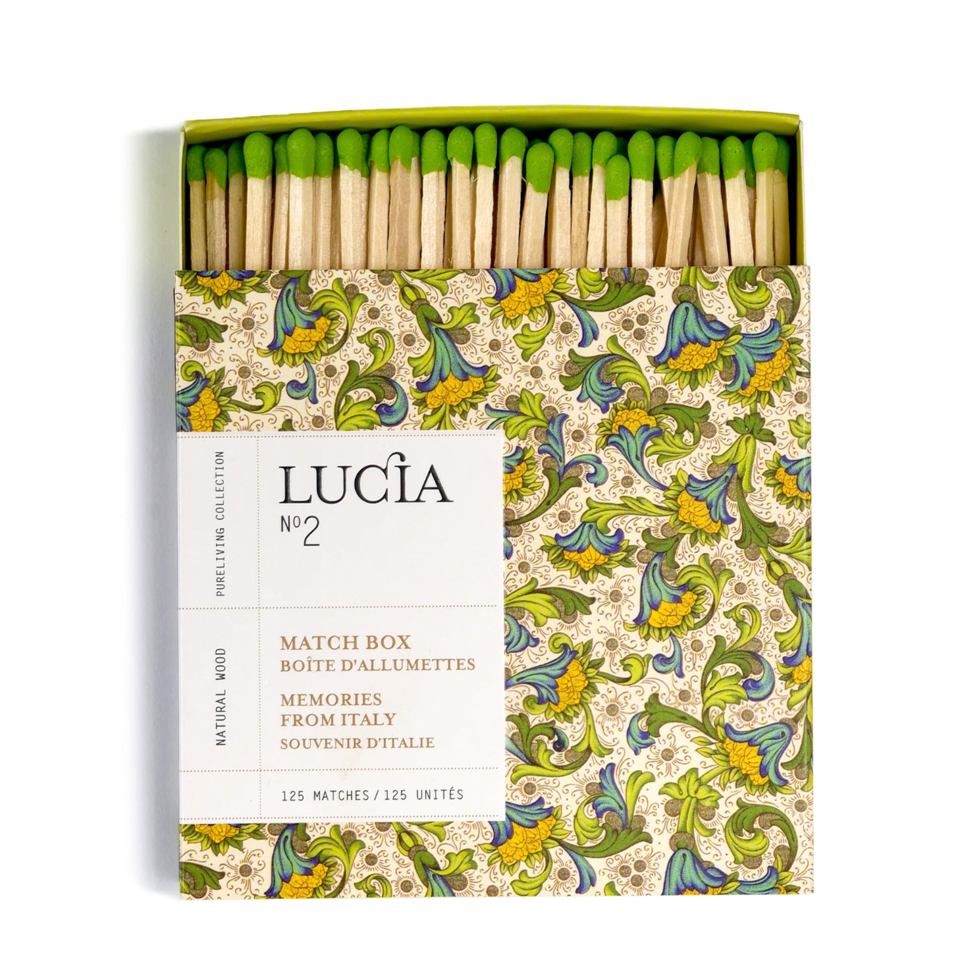 green lucia matches