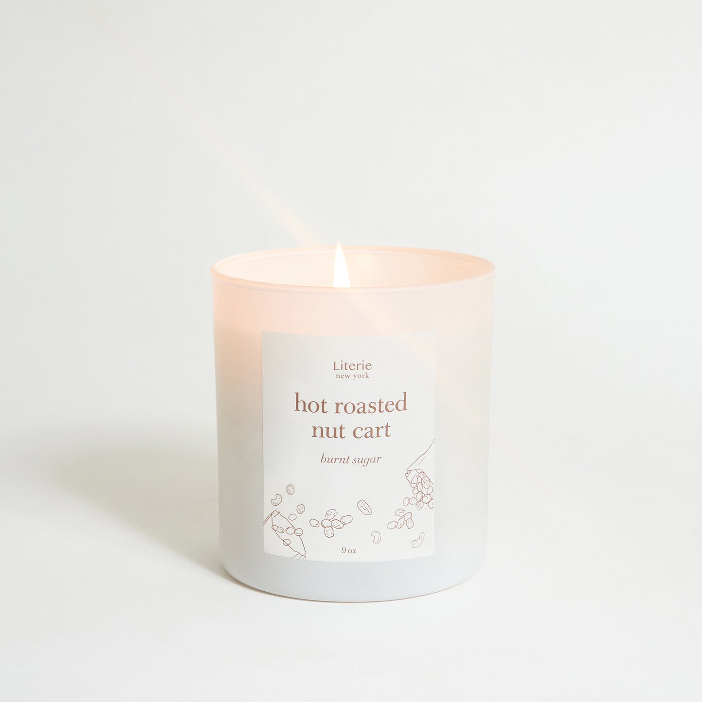hot roasted nut cart candle without box silo.