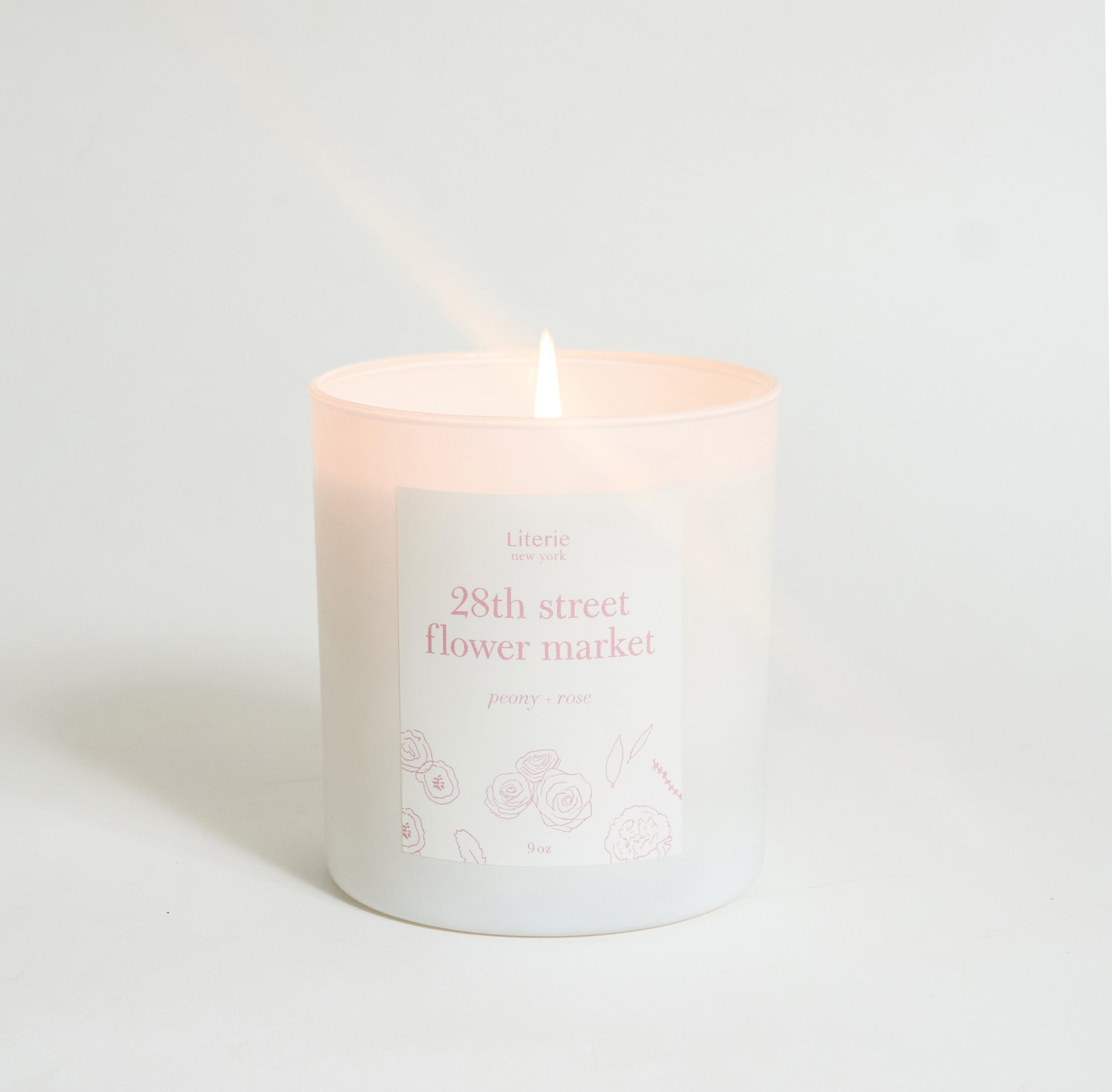 28th street flower market candle silo without box.