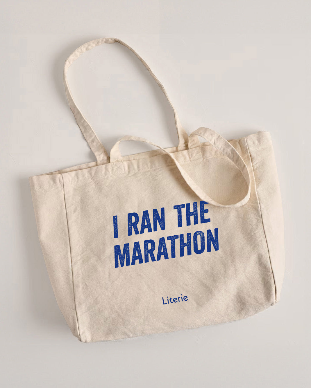 I Ran Marathon Tote Bag
