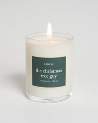 the christmas tree guy little candle.