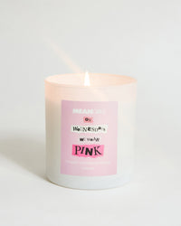 On Wednesdays we wear pink Mean Girls official candle.