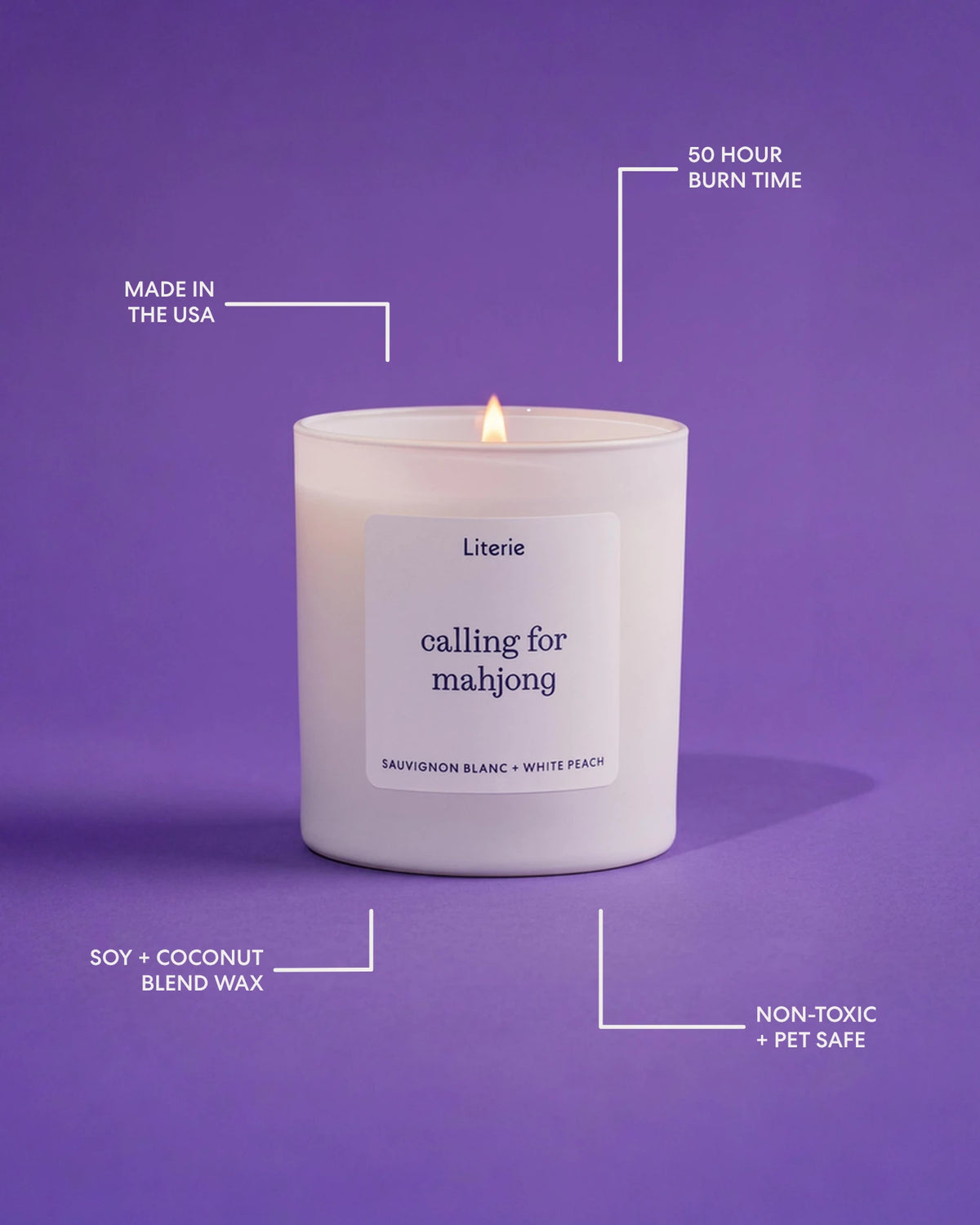 Calling For Mahjong Candle