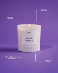 Calling For Mahjong Candle