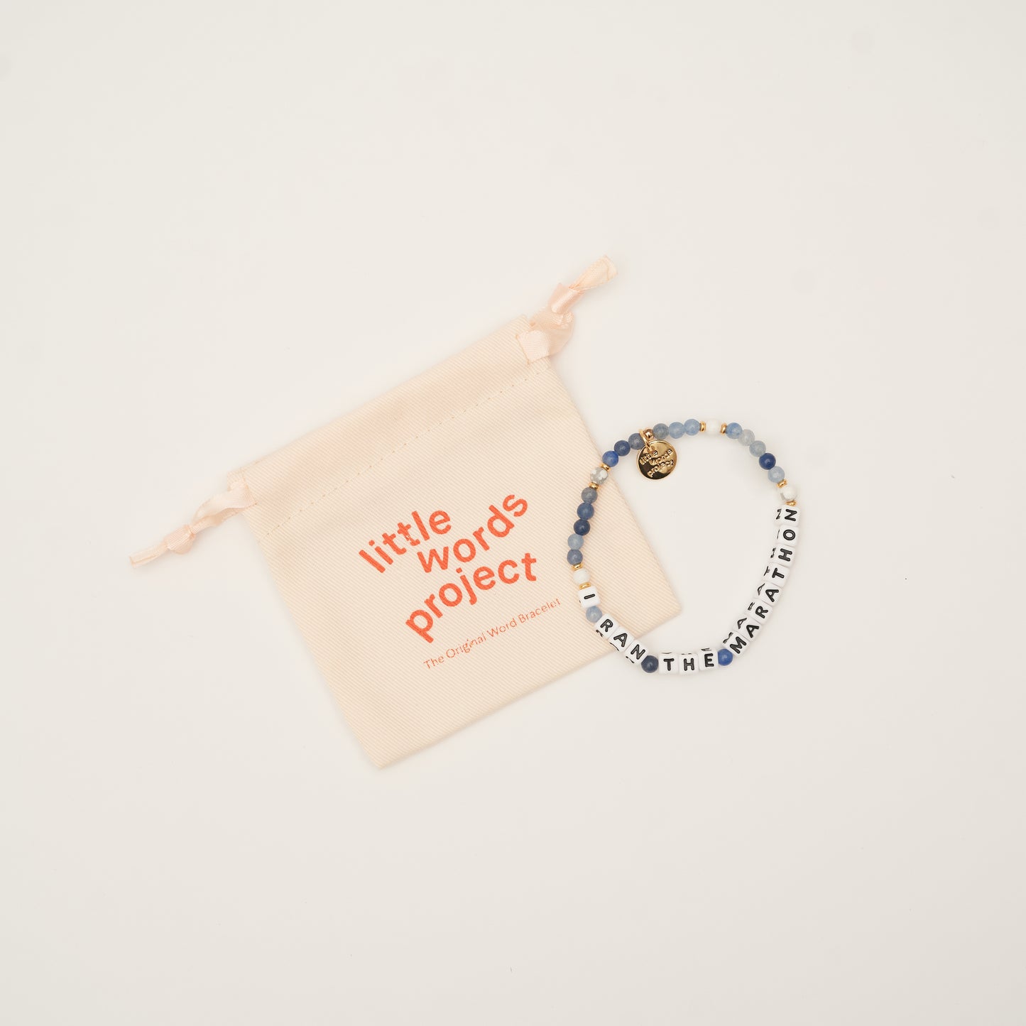 Little Words Project™  -  I Ran the Marathon Bracelet