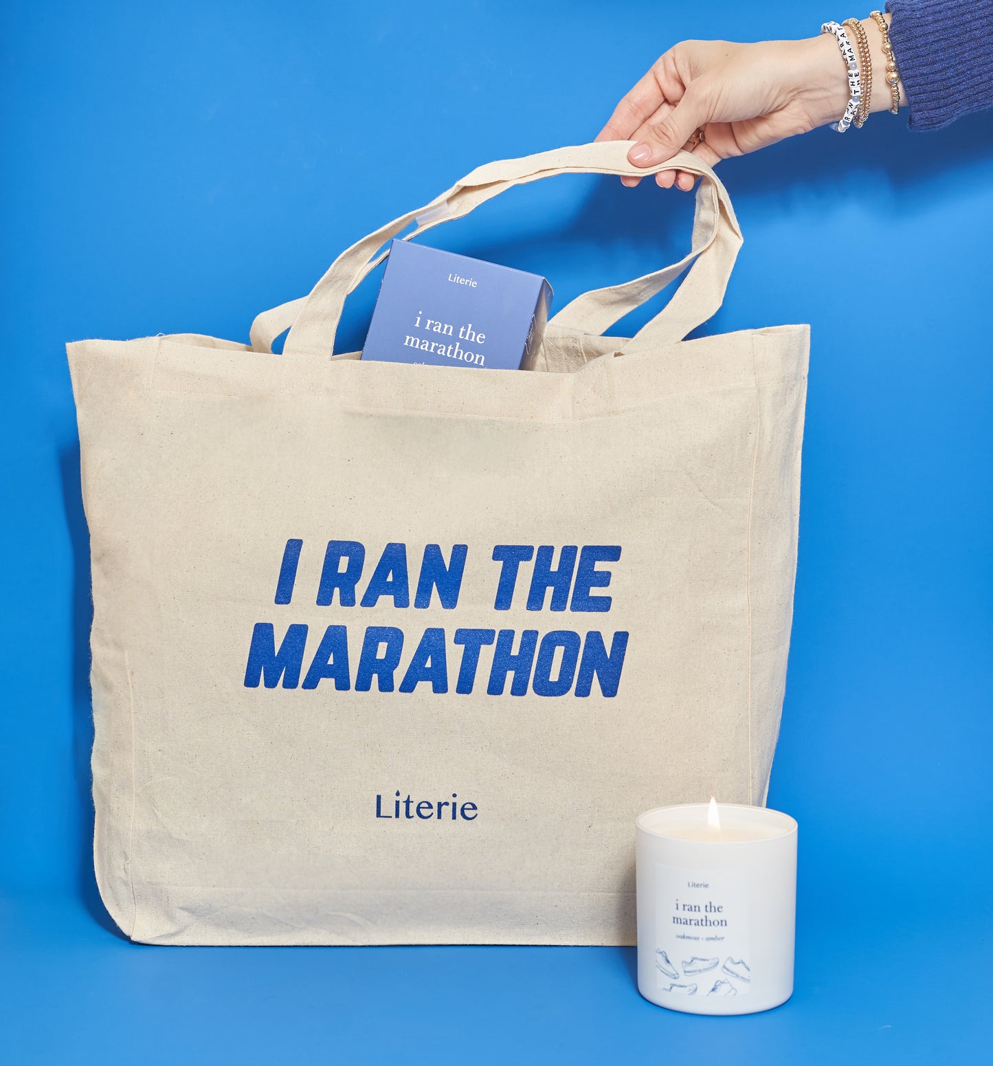 I Ran the Marathon Tote Bag