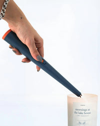Luma Flume lighter with Literie candle.