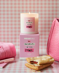 On Wednesdays we wear pink Mean Girls official candle with box.