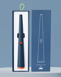 blue candle lighter