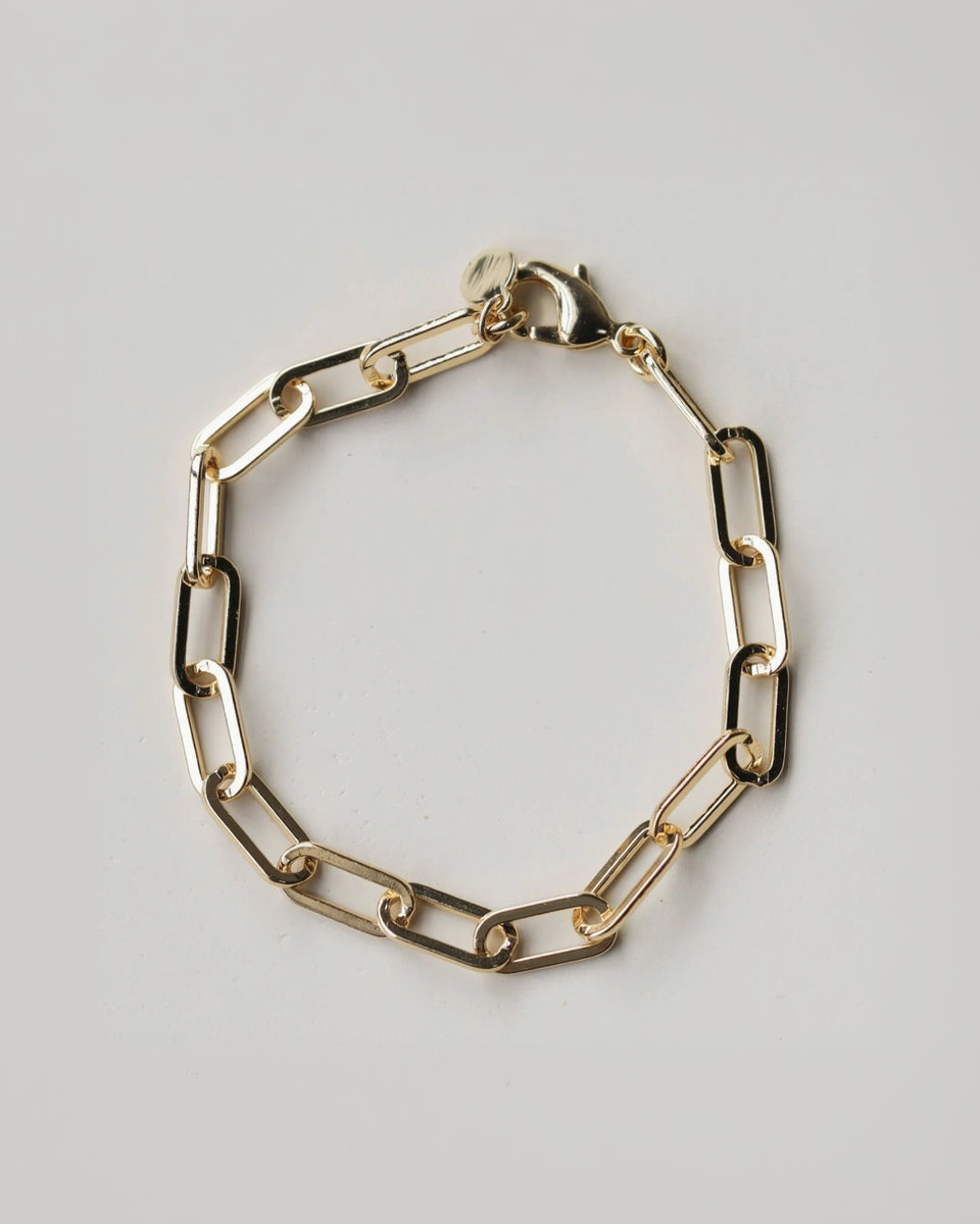 Paper Clip Chain Bracelet