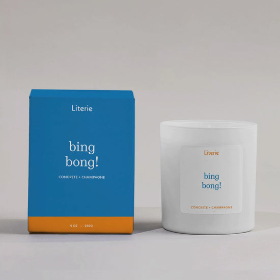bing bong! candle box spinning 360 with candle next to it.