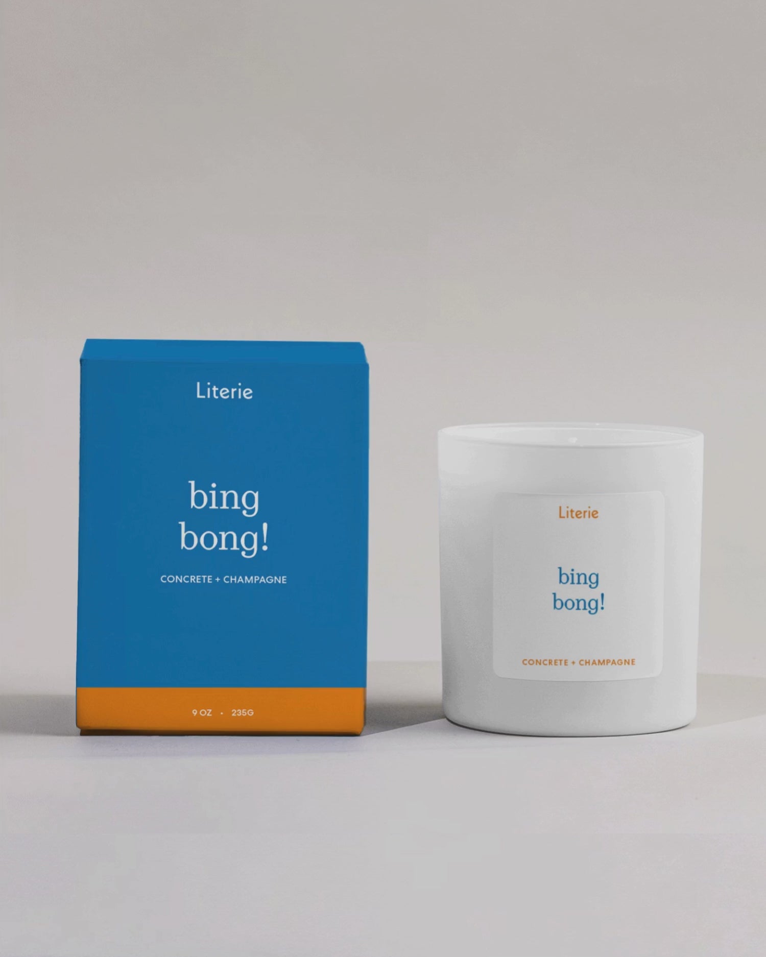 bing bong! candle box spinning 360 with candle next to it.