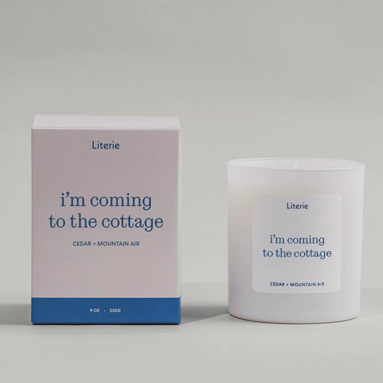 'i'm coming to the cottage' candle box turning and candle staying still.