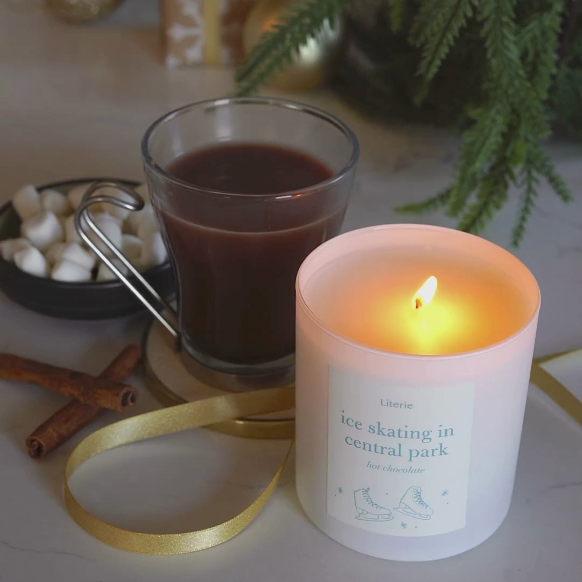 Ice Skating in Central Park by Literie