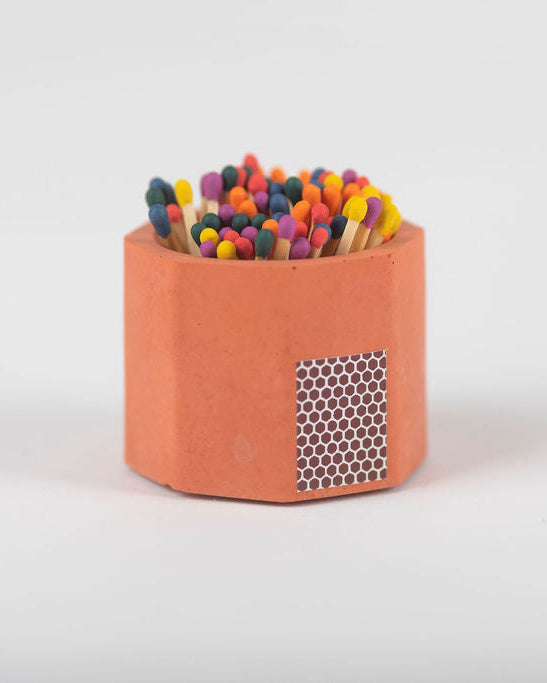 Bright Solid Match Holder